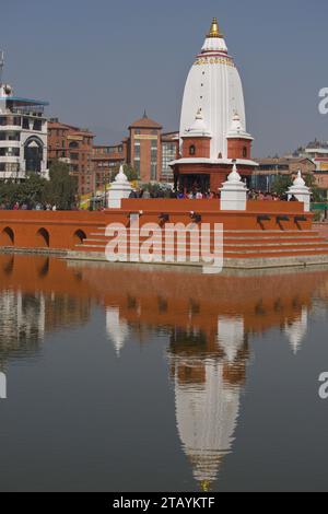 Nepal, Kathmandu, Rani Pokhari, Queen's Pond, Stockfoto