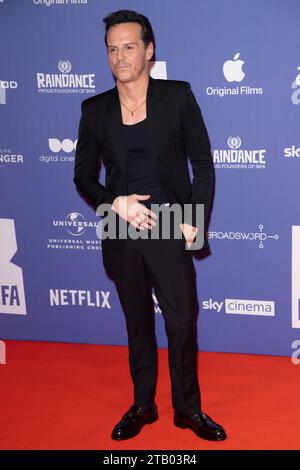 London, Großbritannien. Dezember 2023. Andrew Scott nimmt an den 26. British Independent Film Awards (BIFA) Teil. Quelle: Justin Ng/Alamy Live News Stockfoto