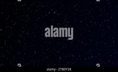 Reise durch Sternenfelder im Sternenlicht Stockfoto