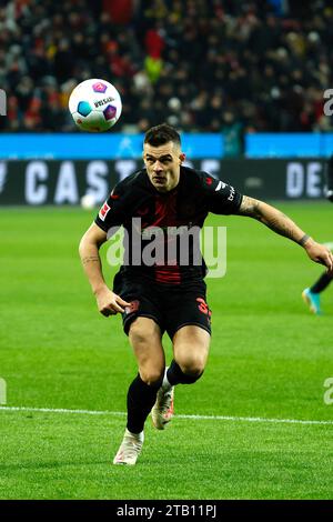 Leverkusen, Deutschland. Dezember 2023. LEVERKUSEN, DEUTSCHLAND - 2023-DEZEMBER-03, BAYARENA DFB/DFL-VORSCHRIFTEN VERBIETEN DIE VERWENDUNG VON FOTOGRAFIEN ALS BILDSEQUENZEN UND/ODER QUASI-VIDEO. Quelle: dpa/Alamy Live News Stockfoto