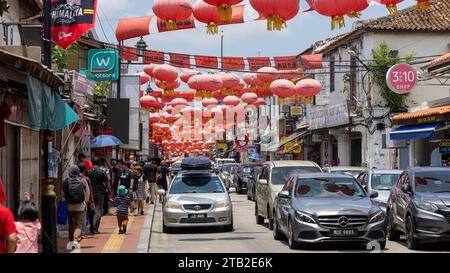 Jonker Street Melaka Malaysia Stockfoto