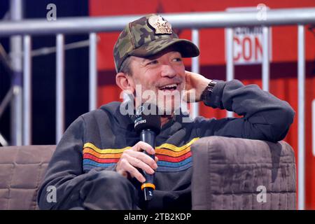 Schauspieler David Faustino auf der German Film and Comic Con Winter Edition 2023 in der Messehalle. Dortmund, 03.12.2023 NRW Deutschland *** Schauspieler David Faustino auf der German Film and Comic Con Winter Edition 2023 in der Dortmunder Ausstellungshalle, 03 12 2023 NRW Deutschland Copyright: XChristophxHardtx Credit: Imago/Alamy Live News Stockfoto