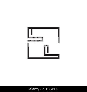 LL Initial-Logobuchstaben in hochwertigem, professionellem Design, das auf allen Druckmedien gut gedruckt werden kann Stock Vektor