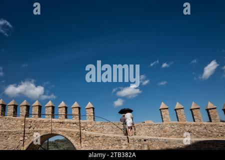 Kleine Stadt und Schlösser auf Mallorca, Spanien, Europa Stockfoto