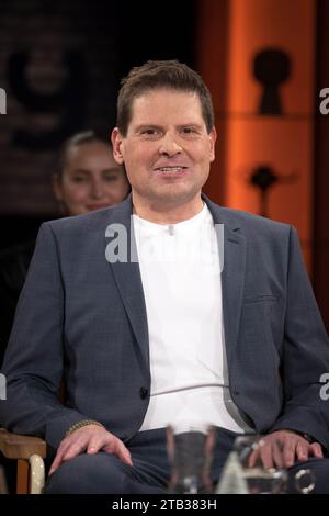 Bremen, Deutschland. Dezember 2023. Jan Ullrich bei der Aufnahme der Radio Bremen Talkshow '3nach9'. Quelle: Sina Schuldt/dpa/Alamy Live News Stockfoto