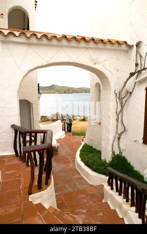 Fornells, Es Mercadal Gemeinde. Menorca Biosphärenreservat, Balearen, Spanien. Stockfoto