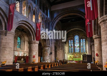 Pfarrkirche St. Johannes des Täufers, Chester, Cheshire Stockfoto