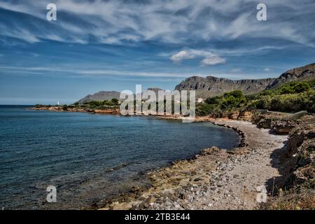 Kleine Stadt und Schlösser auf Mallorca, Spanien, Europa Stockfoto