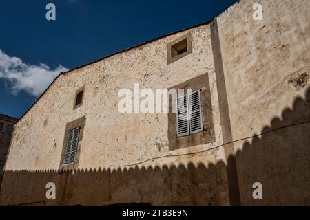 Kleine Stadt und Schlösser auf Mallorca, Spanien, Europa Stockfoto