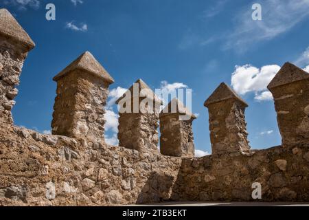 Kleine Stadt und Schlösser auf Mallorca, Spanien, Europa Stockfoto