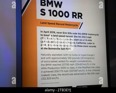 Das National Air and Space Museum der Smithsonian Institution ist ein Museum in Washington, D.C., in den Vereinigten Staaten, das der menschlichen Flucht gewidmet ist Stockfoto