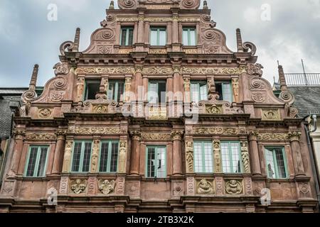 Hotel zum Ritter St. Georg, Hauptstraße, Heidelberg, Baden-Württemberg, Deutschland Stockfoto