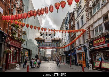 Chinatown in London Stockfoto