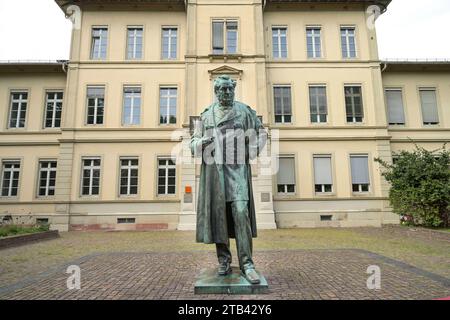 Friedrichsbau, Psychologisches Institut, Bunsendenkmal, Hauptstraße, Heidelberg, Baden-Württemberg, Deutschland *** Friedrichsbau, Psychologisches Institut, Bunsendenkmal, Hauptstraße, Heidelberg, Baden Württemberg, Deutschland Credit: Imago/Alamy Live News Stockfoto