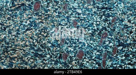 Marmorierte blaue weiße Steinplatte, abstrakter Hintergrund, grafische Elemente, Texturhintergrund, Österreich Stockfoto