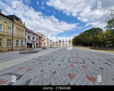 Koprivnica, Kroatien- 06 03 2023: Neues Squere in Koprivnica, Podravina, Kroatien. Stockfoto