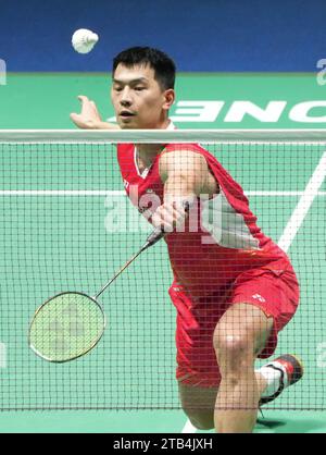 Zhao Junpeng aus Chine während der Yonex Internationaux de, Frankreich. , . In der Glaz Arena in Cesson-Sévigné, Frankreich. Foto: Laurent Lairys/DPPI Stockfoto