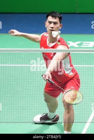 Zhao Junpeng aus Chine während der Yonex Internationaux de, Frankreich. , . In der Glaz Arena in Cesson-Sévigné, Frankreich. Foto: Laurent Lairys/DPPI Stockfoto