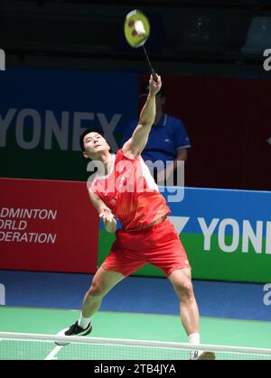 Zhao Junpeng aus Chine während der Yonex Internationaux de, Frankreich. , . In der Glaz Arena in Cesson-Sévigné, Frankreich. Foto: Laurent Lairys/DPPI Stockfoto