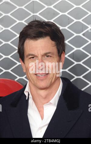 Toto Wolff, Ferrari Sky Premiere, Leicester Square, London, Großbritannien, 4. Dezember 2023, Foto: Richard Goldschmidt Stockfoto