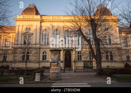 Novi Sad: Museum der Vojvodina. Serbien Stockfoto