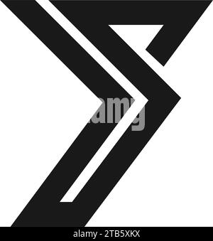 ys Letter Logo Icon vektor Illustration Design Stock Vektor