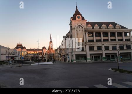 Novi Sad: Theaterplatz (Pozorisni trg). Serbien Stockfoto