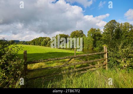 Haus Füchten bei Ense, an der Ruhr, Ense, Kreis Soest, NRW, Nordrhein-Westfalen, Deutschland, Europa, Nordrhein-Westfalen, Deutschland, Europa Stockfoto