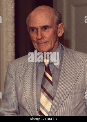 Walter Mondale mit Senator Alan Cranston Stockfoto