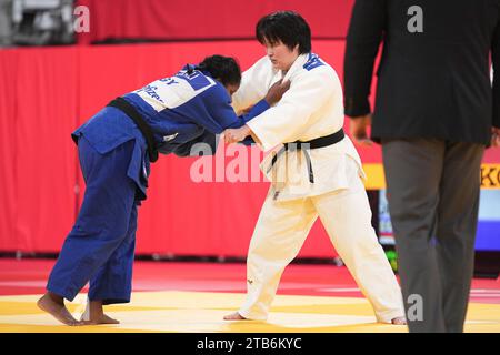 Tokio, Japan. Dezember 2023. Tsuchiya Minako (JPN) Judo : IBSA Judo Grand Prix Tokyo JPN2023 Frauen J1 -70kg am Tokyo Metropolitan Gymnasium in Tokio, Japan. Quelle: AFLO SPORT/Alamy Live News Stockfoto