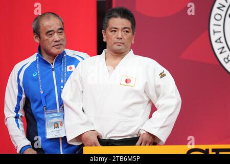 Tokio, Japan. Dezember 2023. Tomokazu Matsumoto (JPN) Judo : IBSA Judo Grand Prix Tokyo JPN2023 Männer J1 -90kg im Tokyo Metropolitan Gymnasium in Tokio, Japan. Quelle: AFLO SPORT/Alamy Live News Stockfoto