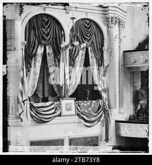 Washington, District Of Columbia. Präsident der Box im Ford Theater Stockfoto