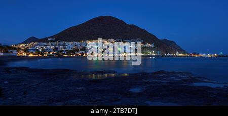 San Jose am Abend Stockfoto