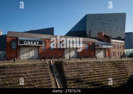 Great Western Railway Warehouse, Liverpool, Großbritannien Stockfoto