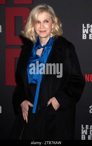 Diane Sawyer bei der Premiere des Netflix Films „Leave the World Behind“ im Pariser Theater. New York, 04.12.2023 Stockfoto