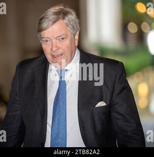 London, Großbritannien. Dezember 2023. Lord True kommt zu einer Kabinettssitzung in der Downing Street 10 London. Quelle: Ian Davidson/Alamy Live News Stockfoto