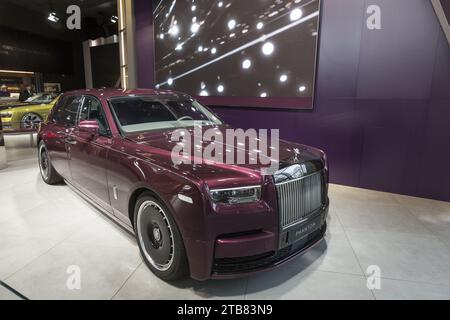Rollt Royce Phantom in der BMW Welt in München Stockfoto