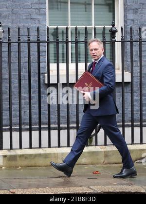 London, Vereinigtes Königreich. Dezember 2023. Grant Shapps, Verteidigungsminister, kommt zur Kabinettssitzung. Quelle: Uwe Deffner/Alamy Live News Stockfoto