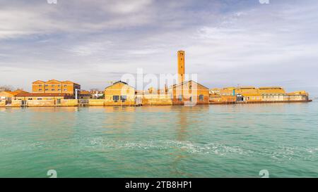 Insel Murano in der Nähe von Venedig, Italien, Europa. Stockfoto