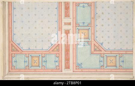 Entwurf für eine Decke 1967 von Jules-Edmond-Charles Lachaise Stockfoto