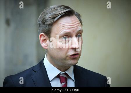 Edinburgh Schottland, Vereinigtes Königreich 05. Dezember 2023. Liam Kerr MSP im schottischen Parlament. Credit sst/alamy Live News Stockfoto