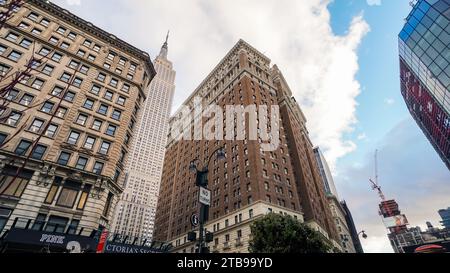 NEW YORK, USA - 15. Oktober 2022: Gebäude in New York City Stockfoto