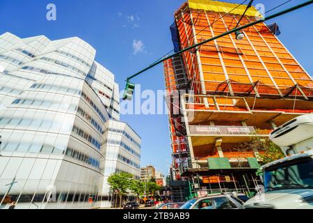 NEW YORK, USA - 15. Juni 2022: Geschäftige Straße von New York City Stockfoto