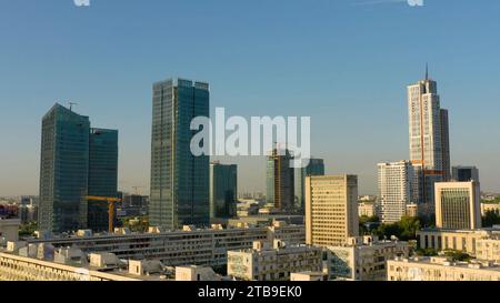 Taschkent, Usbekistan - 24. Mai 2021: Luftaufnahme der Stadt Taschkent Usbekistan Stockfoto