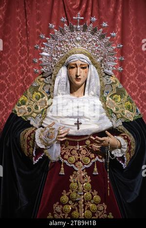 Staute der seligen Jungfrau Maria Convento de San Esteban Salamanca, Spanien Stockfoto