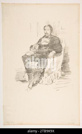 Porträt von Dr. Whistler, Nr. 2 1984 von James McNeill Whistler Stockfoto