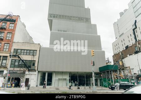 New york, usa - 12. september 2022 Ausstellungen im New Museum. Hochwertige Fotos Stockfoto