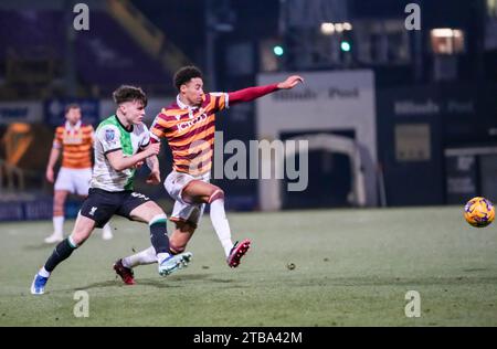 BRADFORD, GROSSBRITANNIEN. Dezember 2023. EFL-TROPHÄE: Bradford City AFC gegen Liverpool FC unter 21 Jahren Paul B. Whitehurst/Alamy Live News Stockfoto
