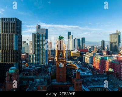 Skyline Von Manchester City Centre 2 Stockfoto