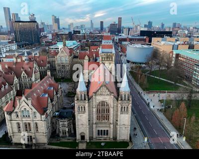 Oxford Road Skyline von Manchester 1 Stockfoto